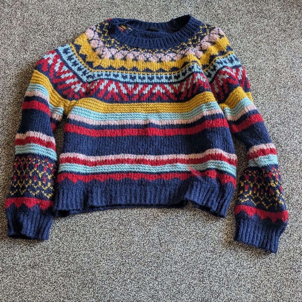 Vintage 1990s Urban Outfitters Aztec Knitted Sweater